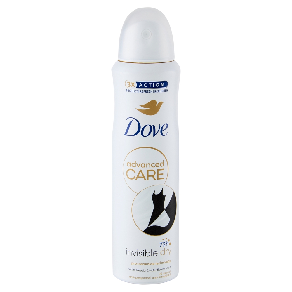 Dove advanced Care invisible dry white freesia & violet flower scent anti-perspirant	150 ml